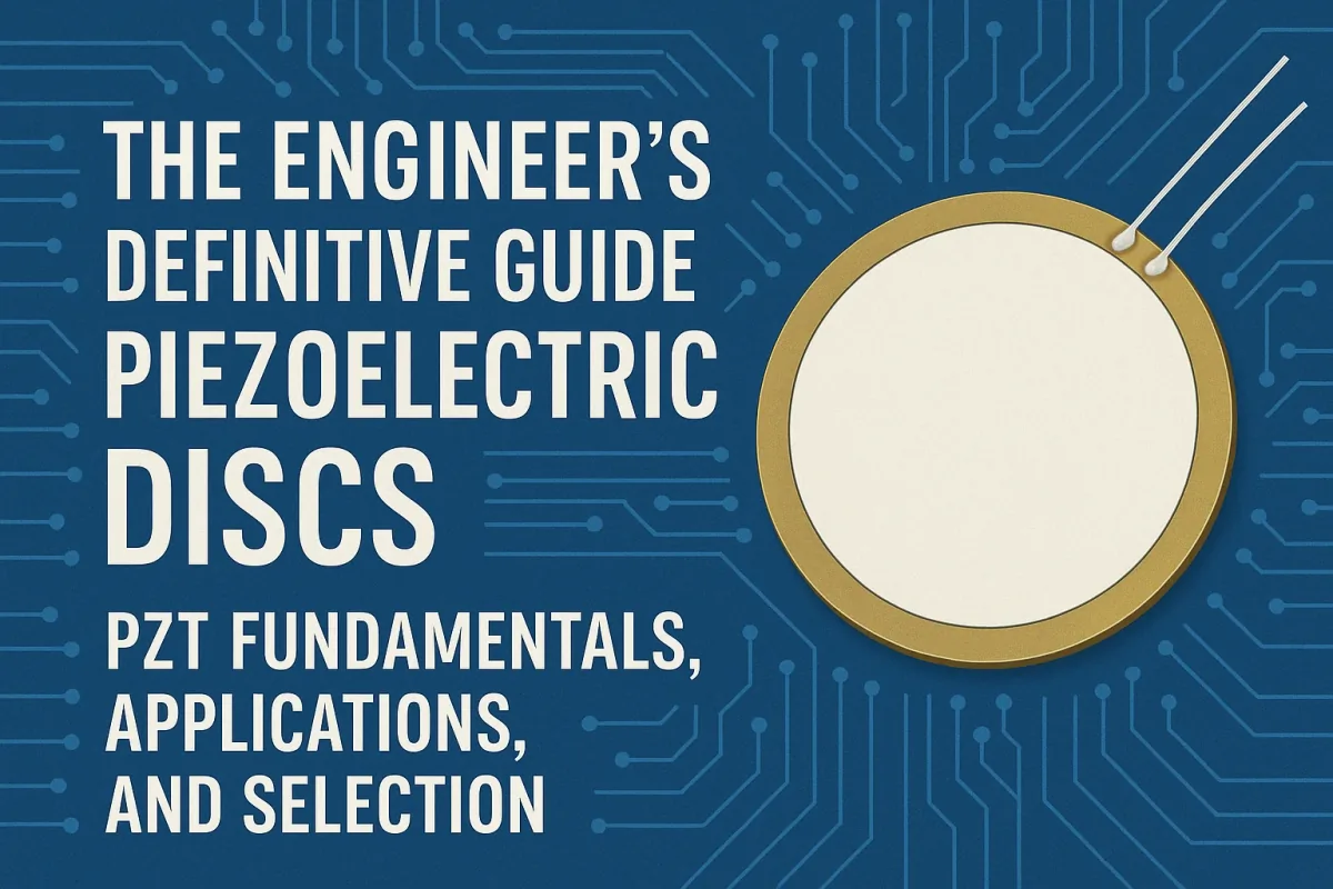Engineer's definitive guide to piezoelectric discs PZT fundamentals and selection methodology | Yujie Technology