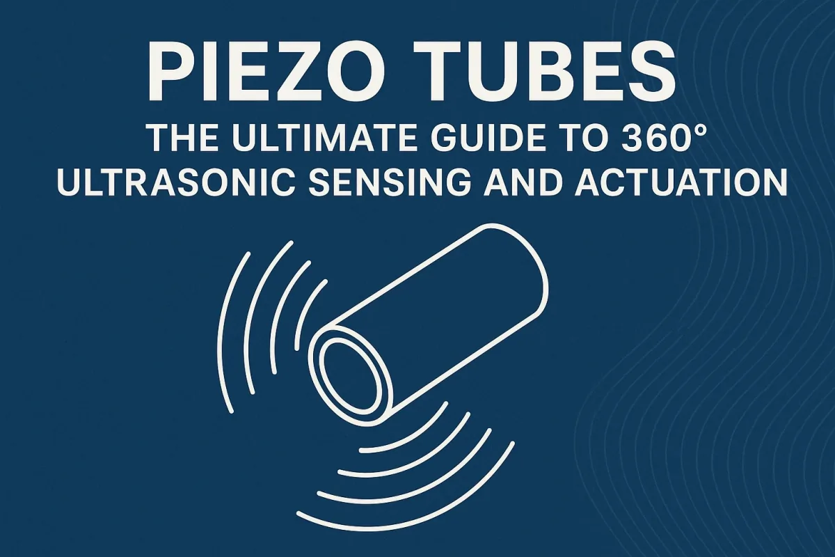 Piezo tubes ultimate guide for 360° ultrasonic sensing radial mode actuation applications | Yujie Technology