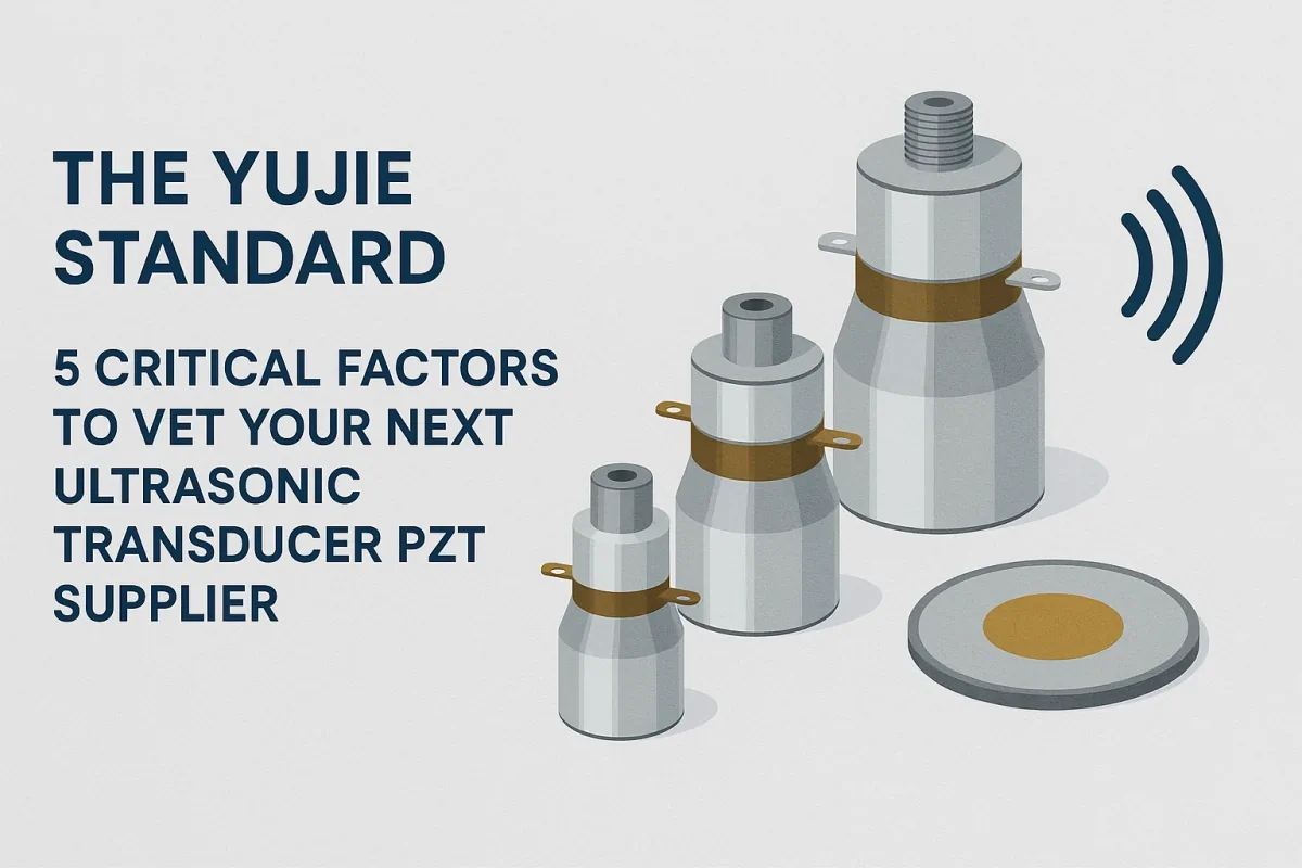 Five critical factors for vetting ultrasonic transducer PZT suppliers for high-reliability applications | Yujie Standard