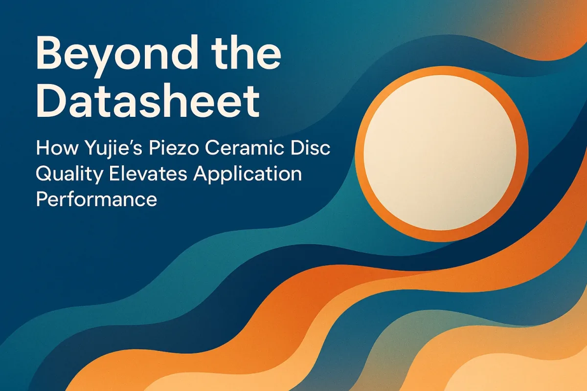 Piezo ceramic disc quality control and manufacturing excellence for ultrasonic transducer applications | Yujie Technology