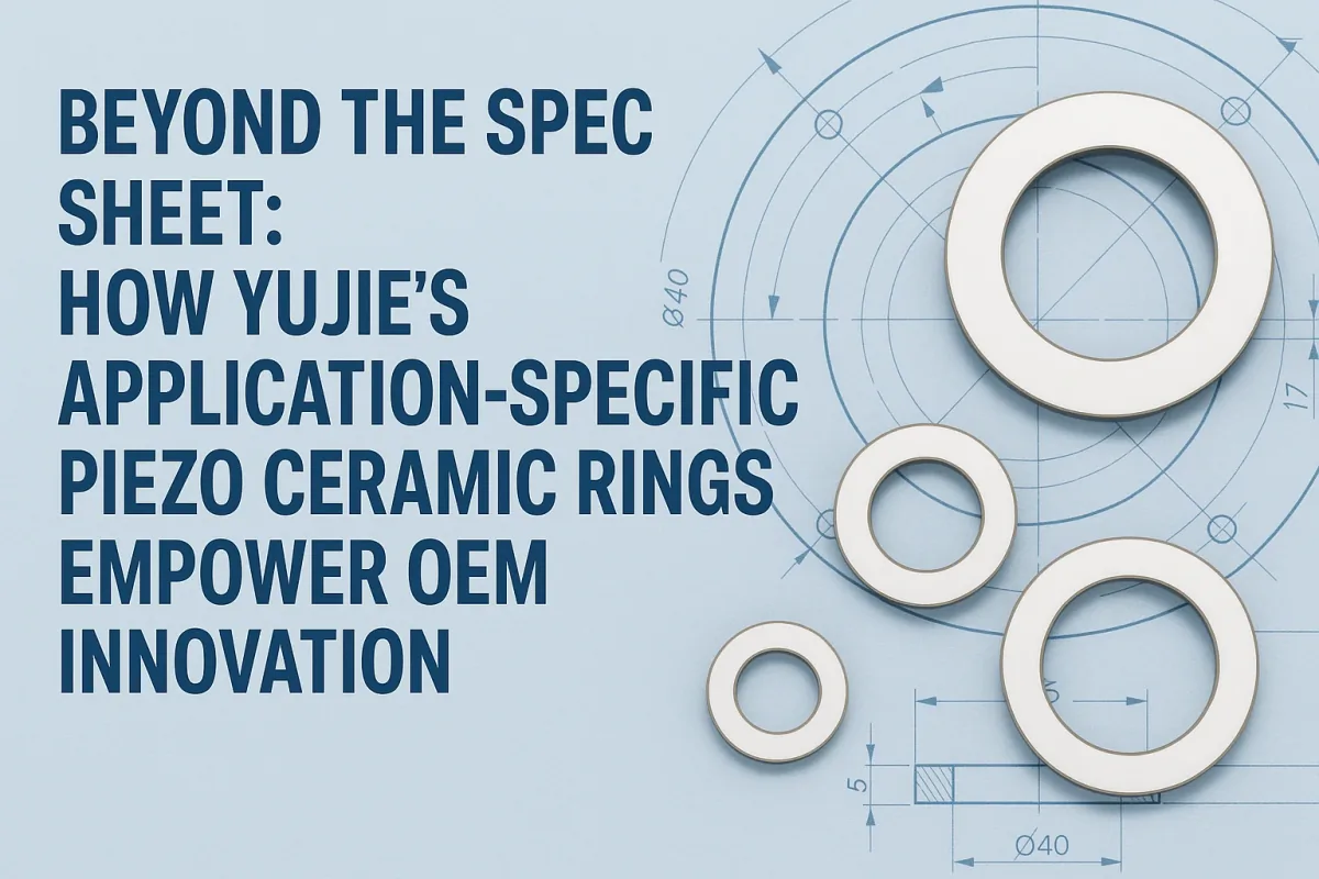 Custom piezo ring engineering workflow for OEM programs and validated prototypes | Yujie