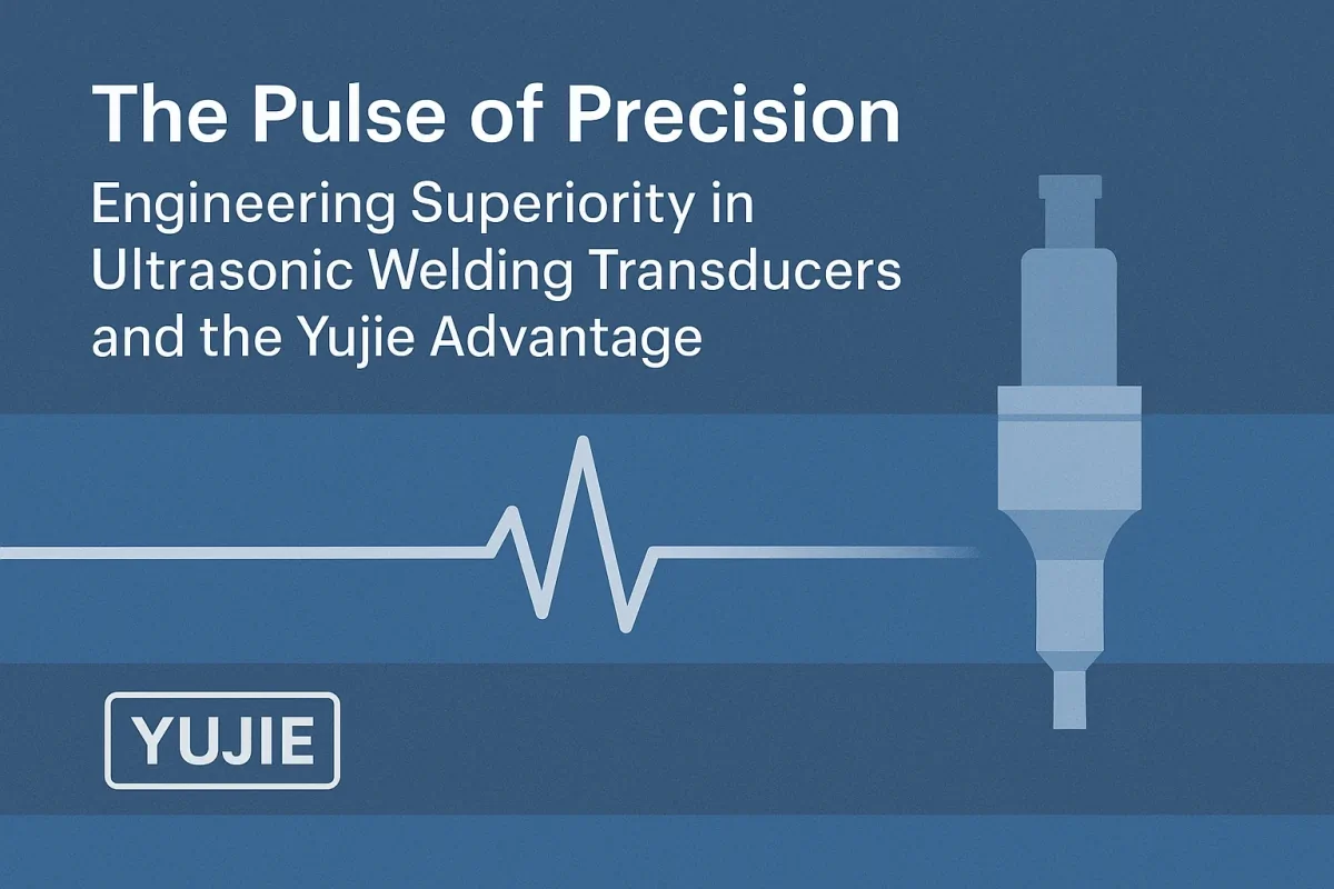 Ultrasonic welding transducer engineering superiority showing precision components and Yujie advantage | Yujie Technology