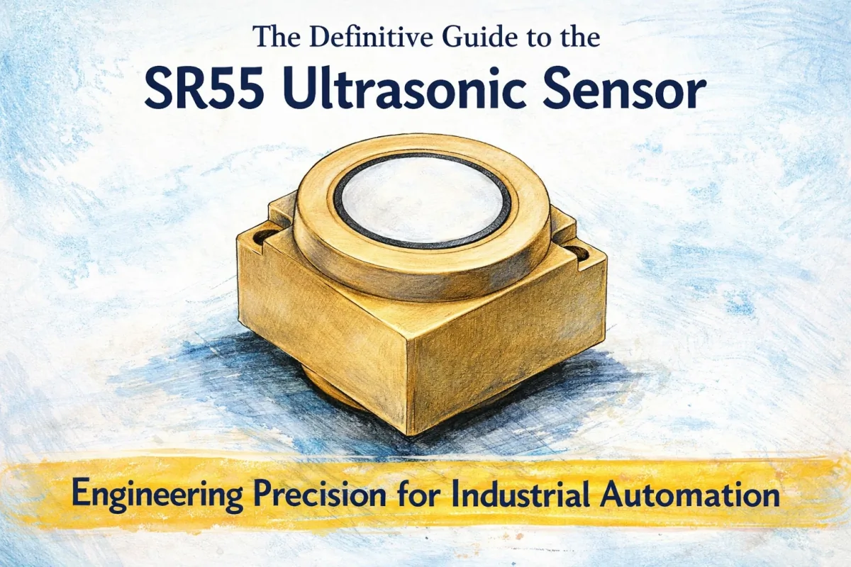 SR55 Ultrasonic Sensor - Precision Industrial Automation