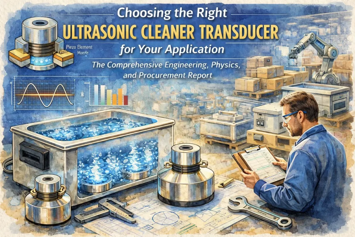 Ultrasonic Cleaner Transducer Selection Guide