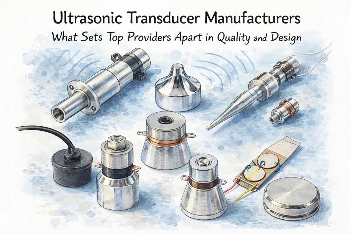Advanced Ultrasonic Transducer Manufacturing and Quality Control