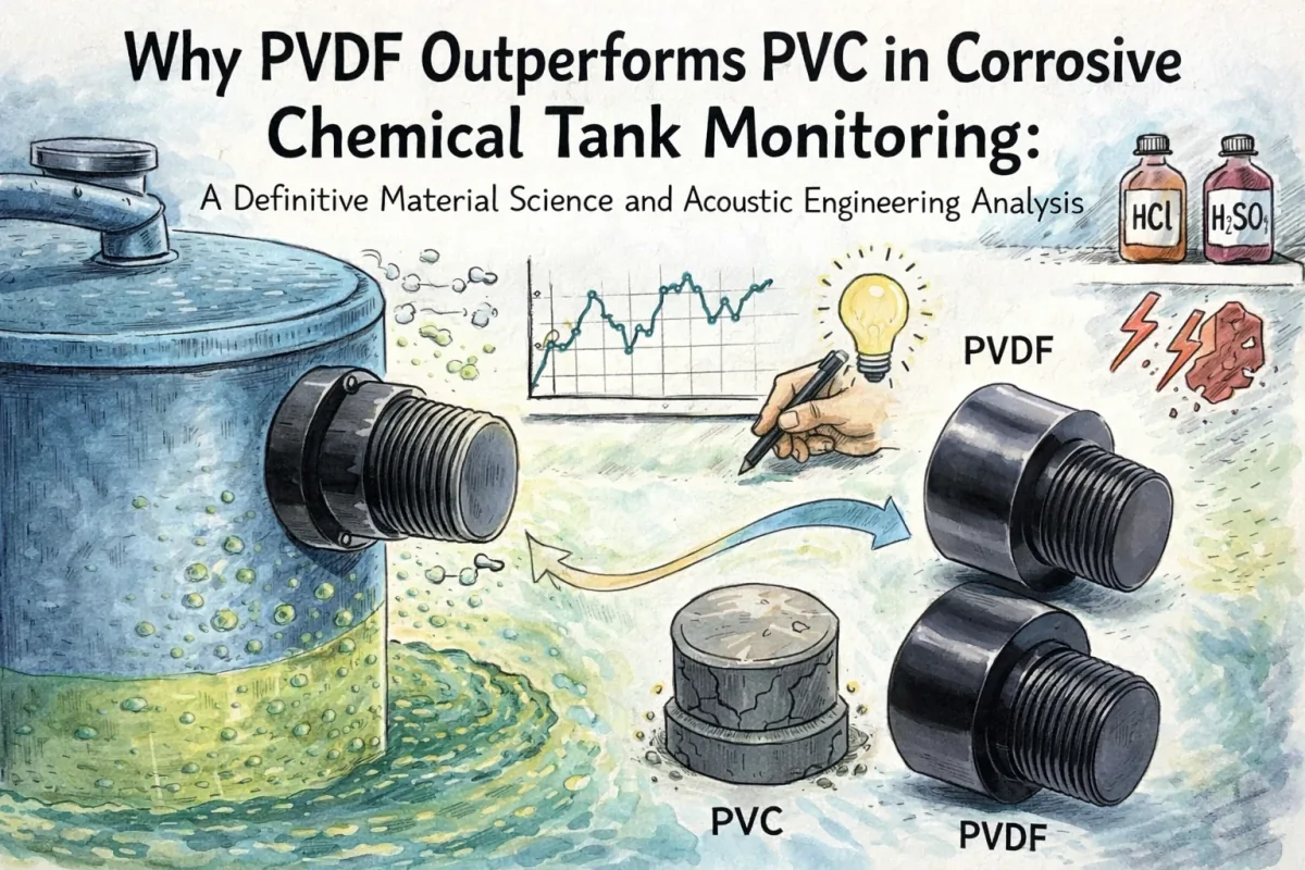 PVDF vs PVC Material Analysis for Chemical Tank Sensors