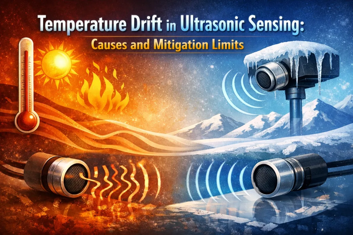 Thermal gradient effects on ultrasonic signal propagation