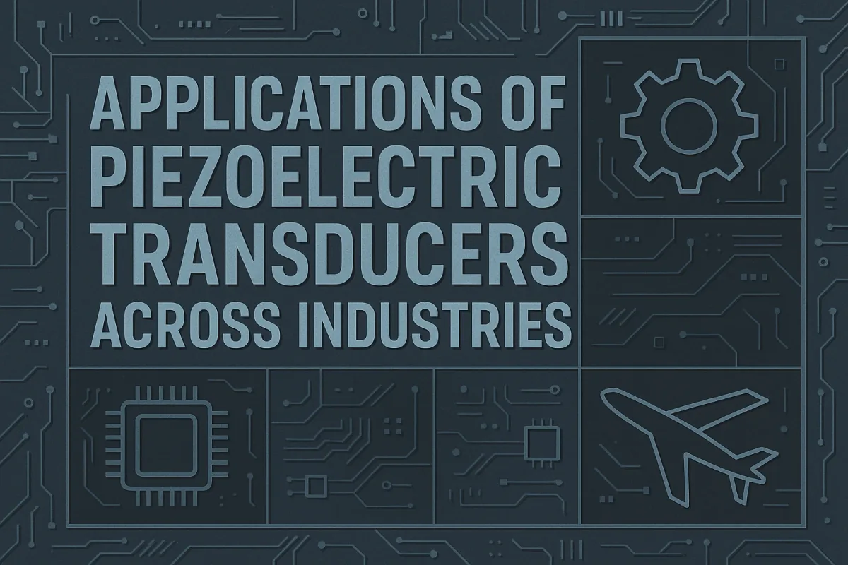 Piezoelectric transducers across industries - medical industrial aerospace and automotive applications | Yujie Technology