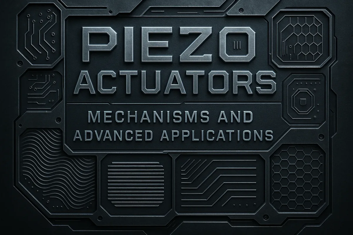 High-performance piezo actuators for nanometer precision engineering and motion control applications | Yujie Technology