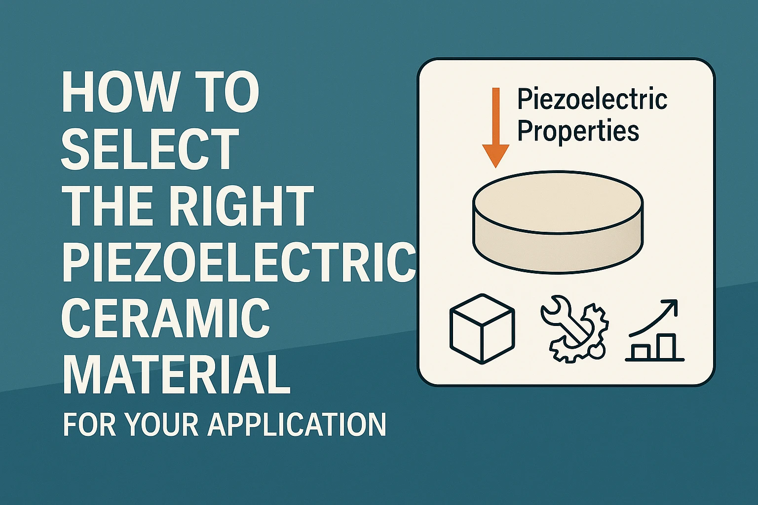 2025 piezoelectric ceramic material selection - comprehensive engineering guide for optimal application performance | Yujie Technology