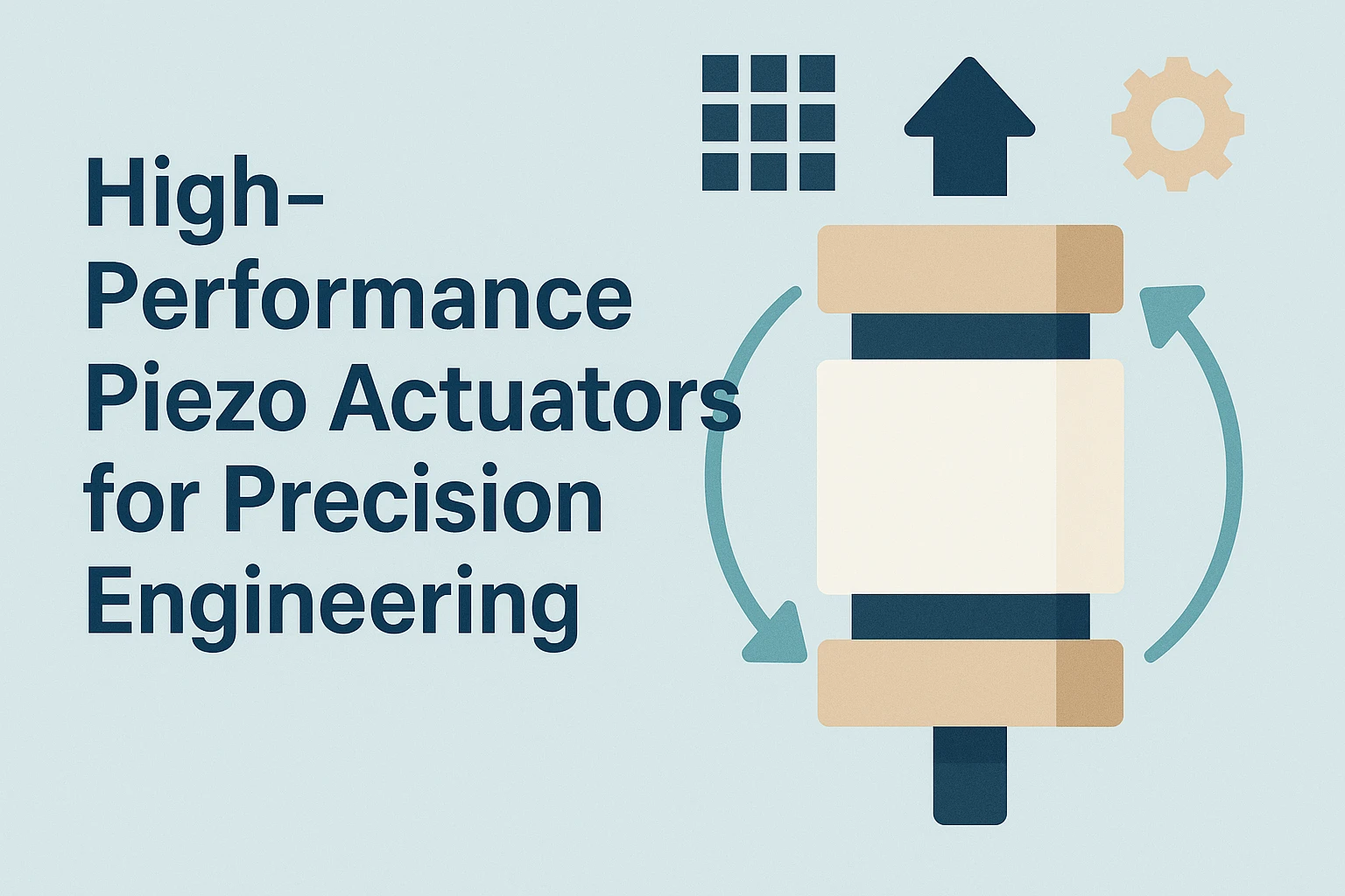 Precision piezo actuators for sub-nanometer engineering with fast response and high force output | Yujie Technology