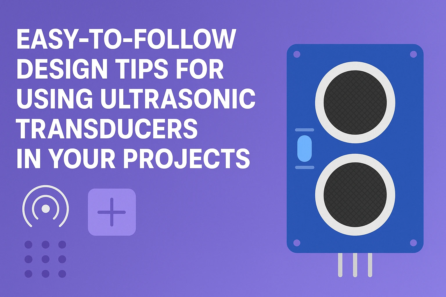 Ultrasonic transducer design tips - practical integration guide for engineering projects | Yujie Technology