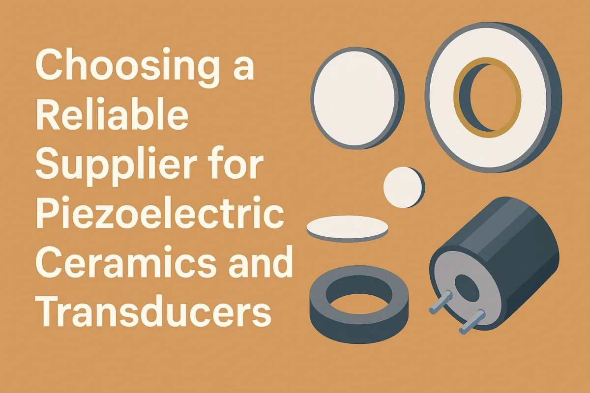 Piezoelectric ceramics supplier selection - quality control and partnership strategies for engineers | Yujie Technology