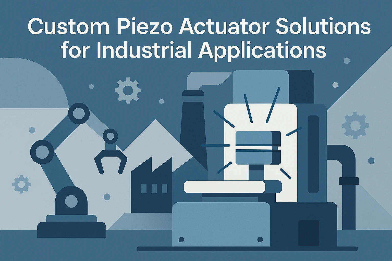 Custom piezo actuator solutions for industrial automation semiconductor and robotics applications | Yujie Technology