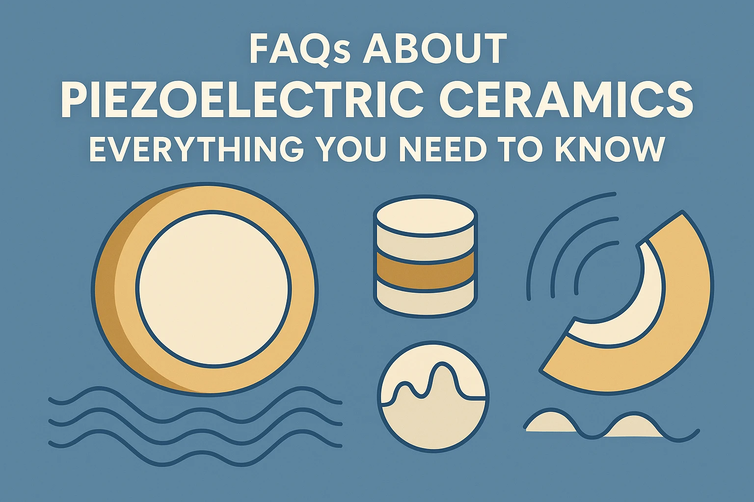 Piezoelectric ceramics FAQ guide - comprehensive answers about PZT materials, applications and selection | Yujie Technology