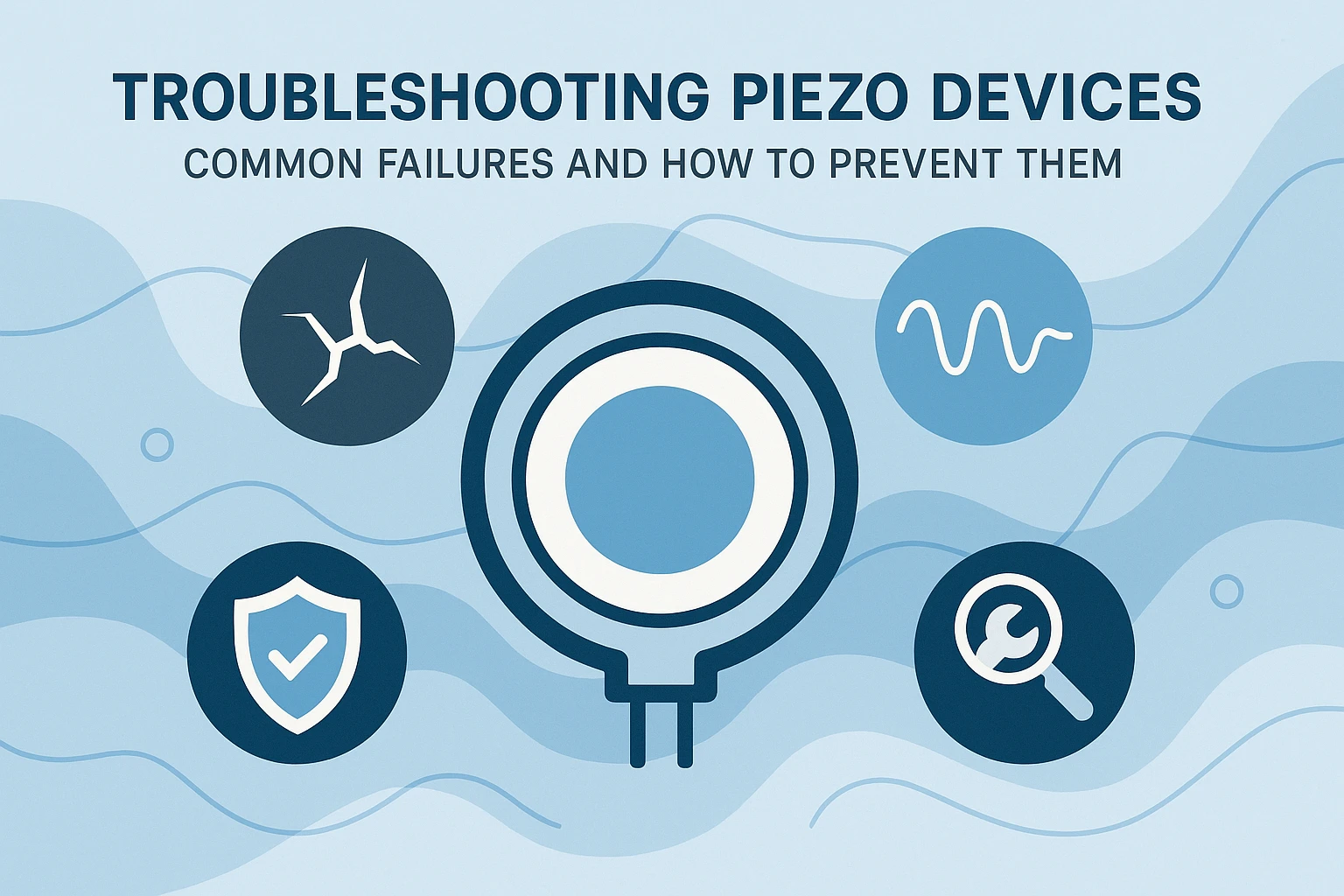 Piezoelectric device troubleshooting - preventing depolarization and ceramic failure | Yujie Technology
