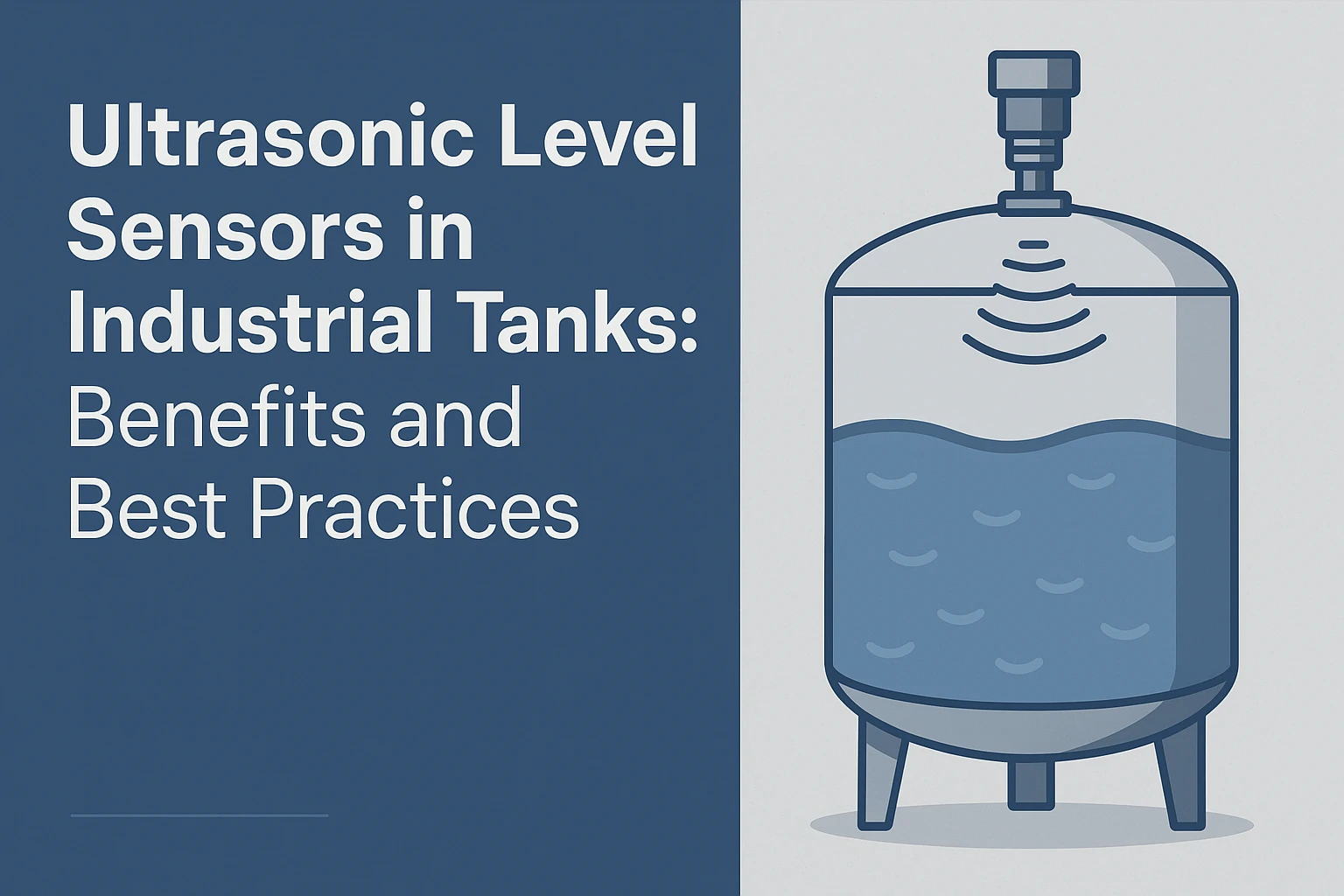 Ultrasonic level sensors for industrial tank monitoring - installation best practices and optimization | Yujie Technology
