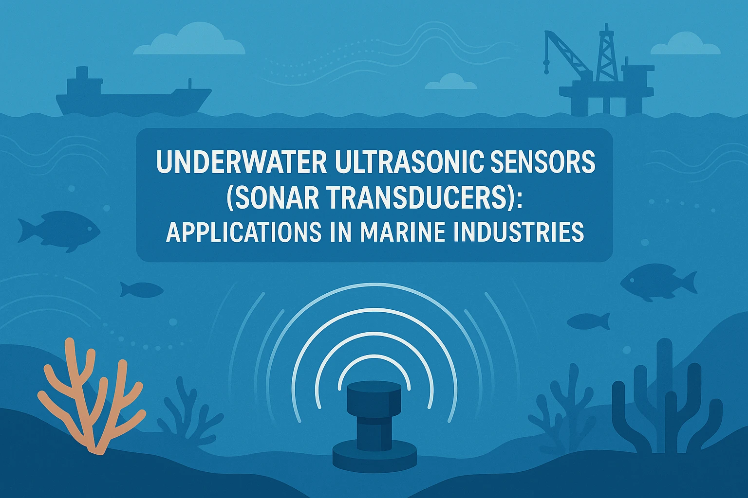 Underwater ultrasonic sensors and sonar transducers - marine industry applications guide | Yujie Technology