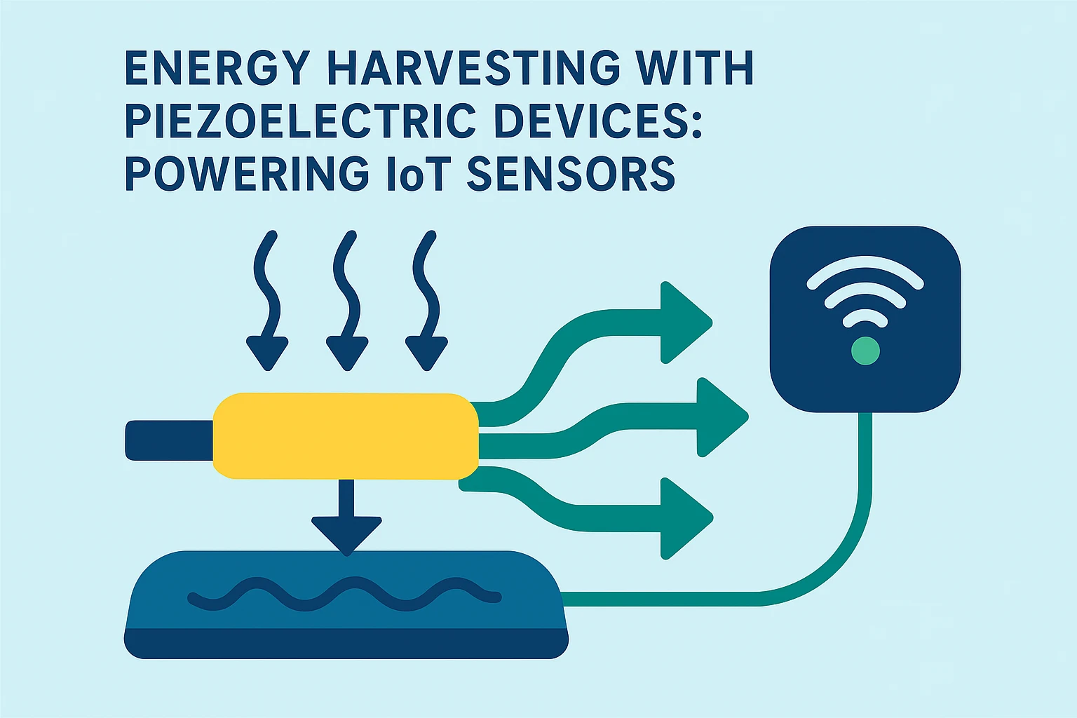 Piezoelectric energy harvesting for IoT sensors - sustainable power from ambient vibrations | Yujie Technology