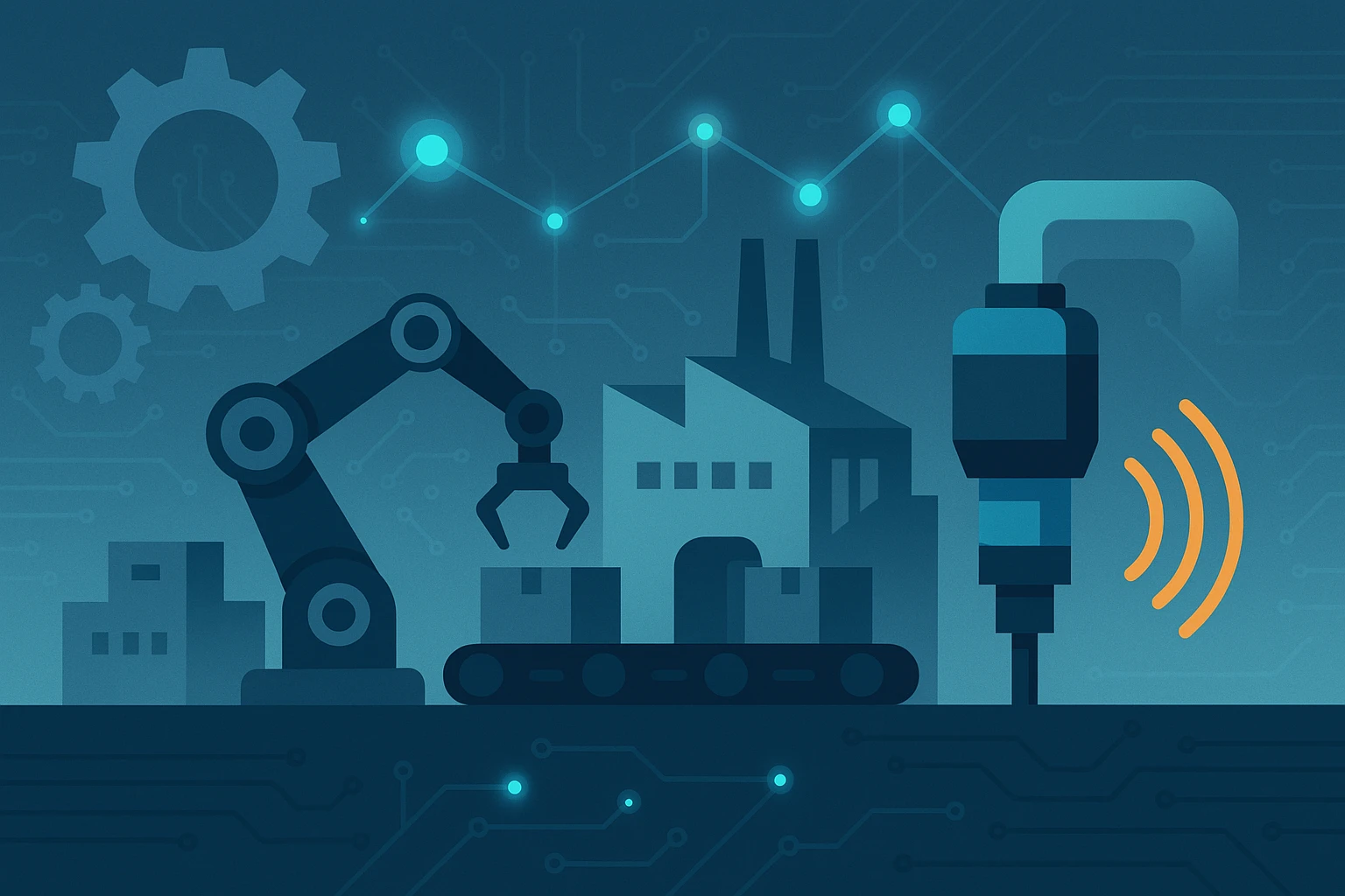 Industry 4.0 smart factory sensors - ultrasonic technology for advanced manufacturing automation | Yujie Technology