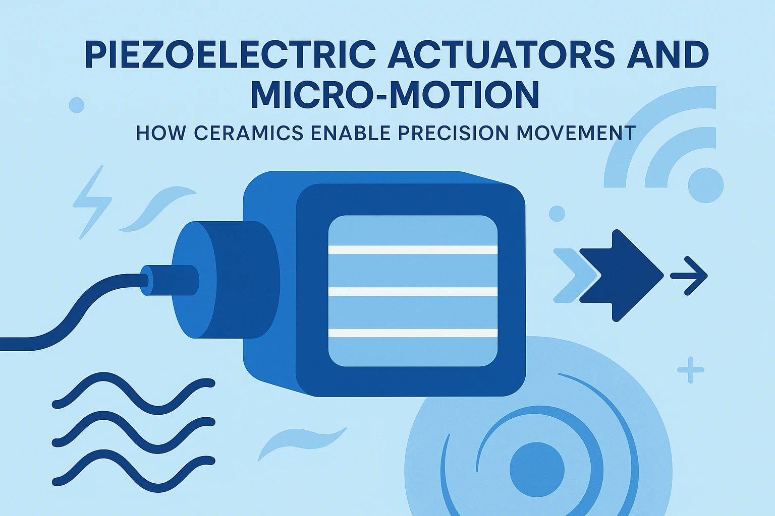 Piezoelectric actuators enable precision micro-motion control for semiconductor and medical devices | Yujie Technology