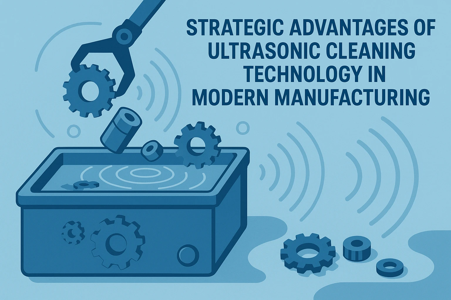 Strategic advantages of ultrasonic cleaning technology in modern manufacturing and quality control | Yujie Technology