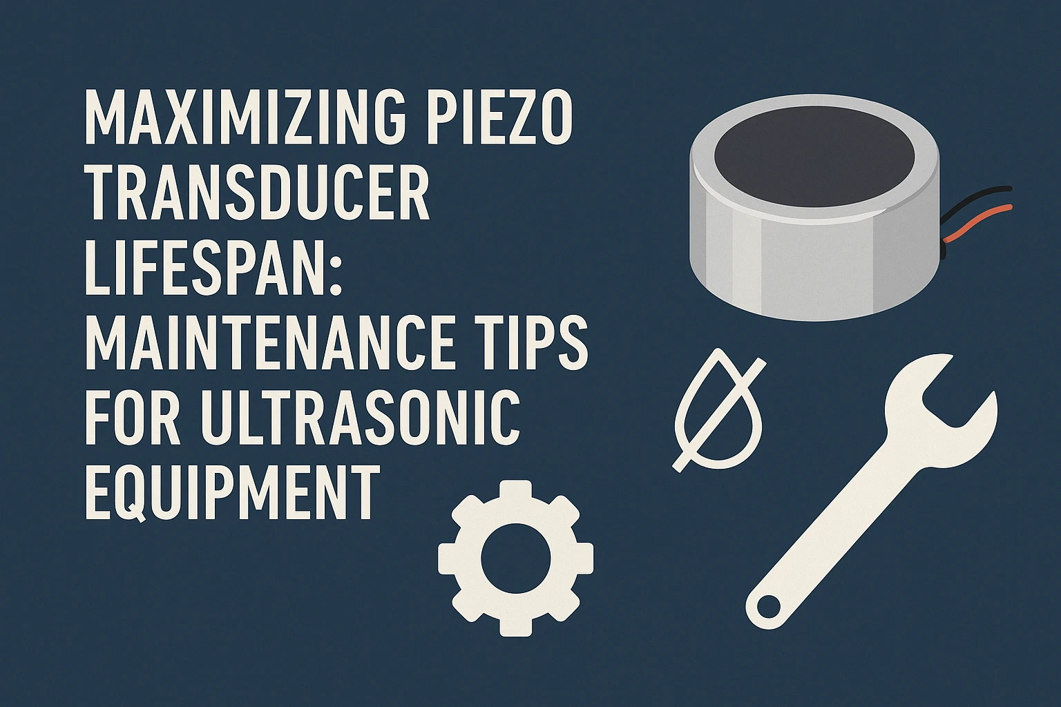 Illustration for Maximizing Piezo Transducer Lifespan: Maintenance Tips for Ultrasonic Equipment