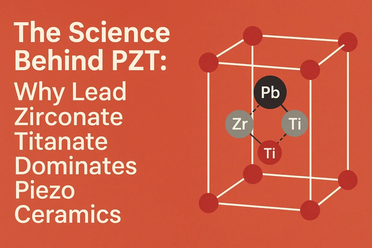 Lead zirconate titanate (PZT) ceramic properties dominating piezoelectric applications | Yujie Technology
