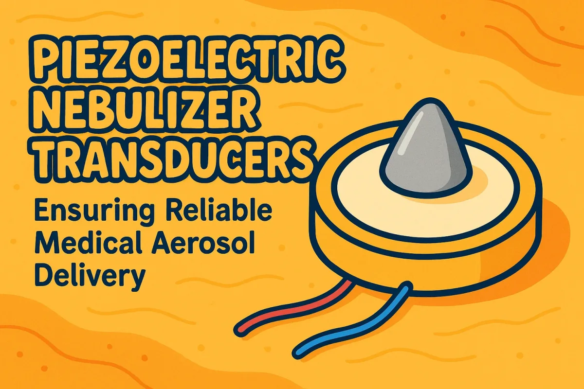 Piezoelectric nebulizer transducers for precise medical aerosol delivery in respiratory care | Yujie Technology