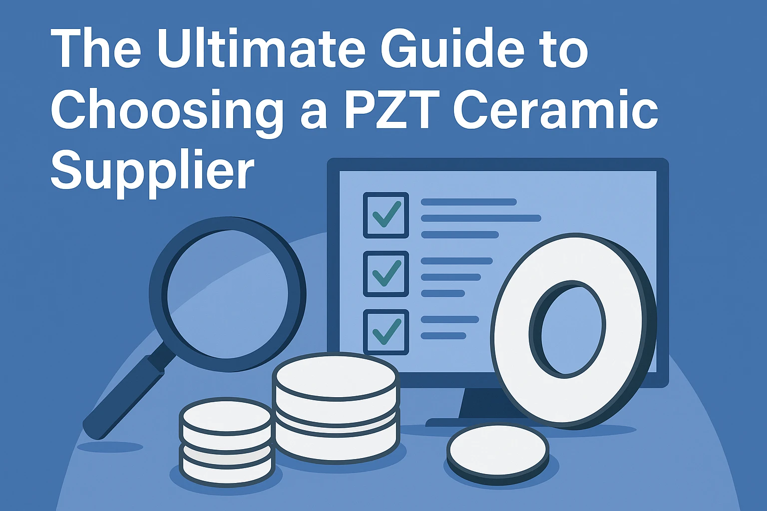 Guide to choosing reliable PZT ceramic supplier for high-performance piezoelectric components | Yujie Technology
