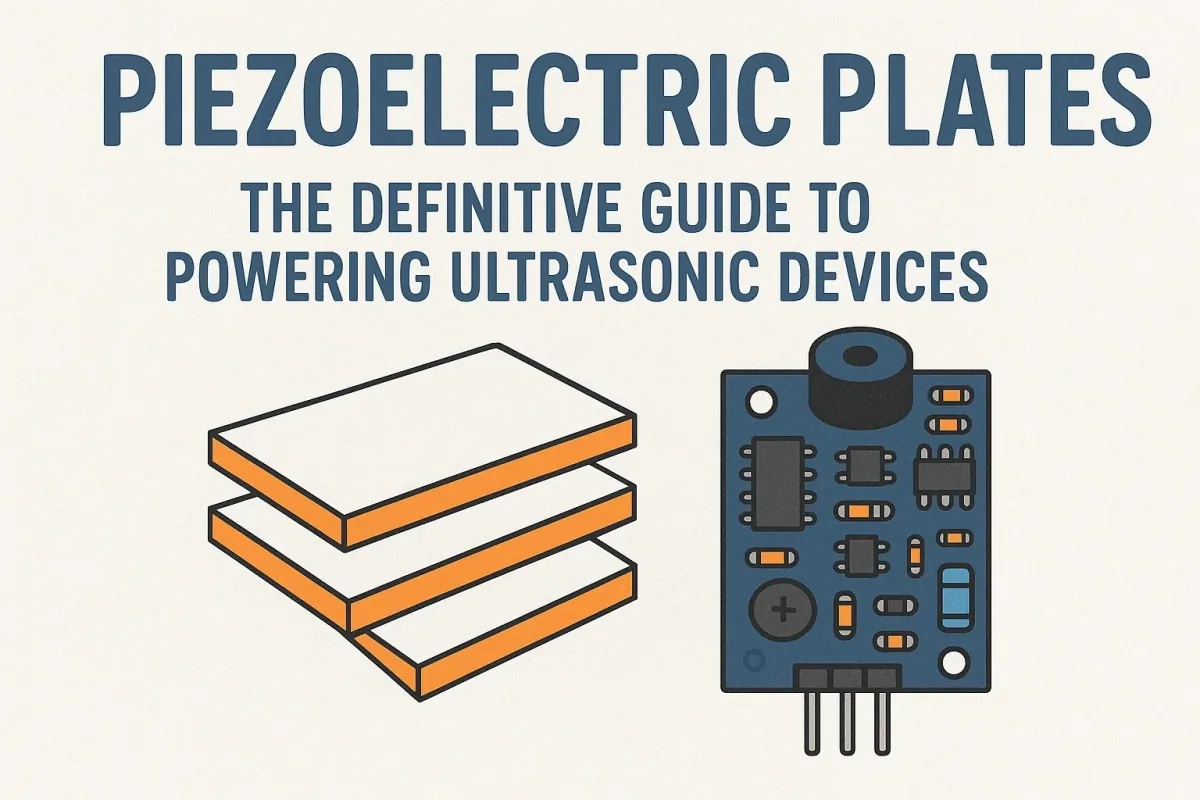 Piezoelectric plates power ultrasonic devices for medical imaging and industrial cleaning | Yujie Technology
