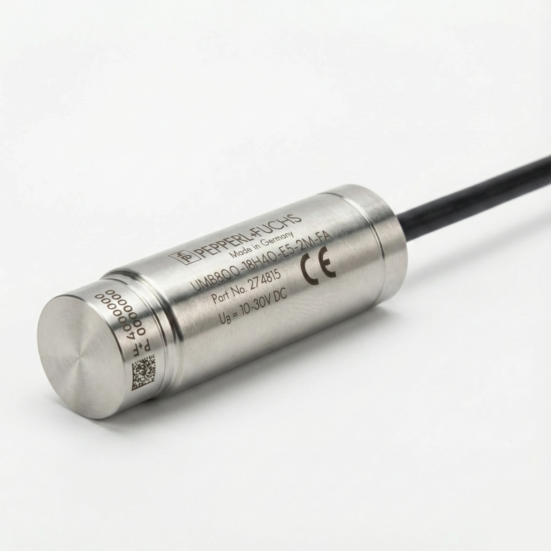 Ultraschallsensor mit Edelstahlgehäuse – korrosionsbeständig in Lebensmittelqualität für pharmazeutisch-chemische Umgebungen | Yujie