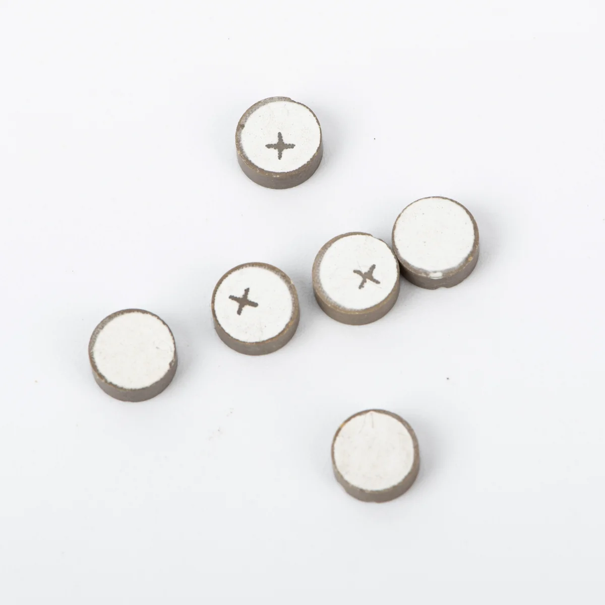 5 × 2 mm 초음파 세라믹 디스크 · 전체 모습